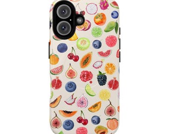 Fruit Pattern MagSafe Compatible Phone Case