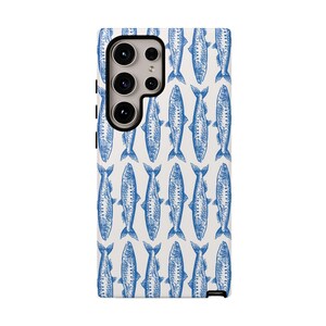 Sardines Pattern Phone Case, Marine Life Cover image 8
