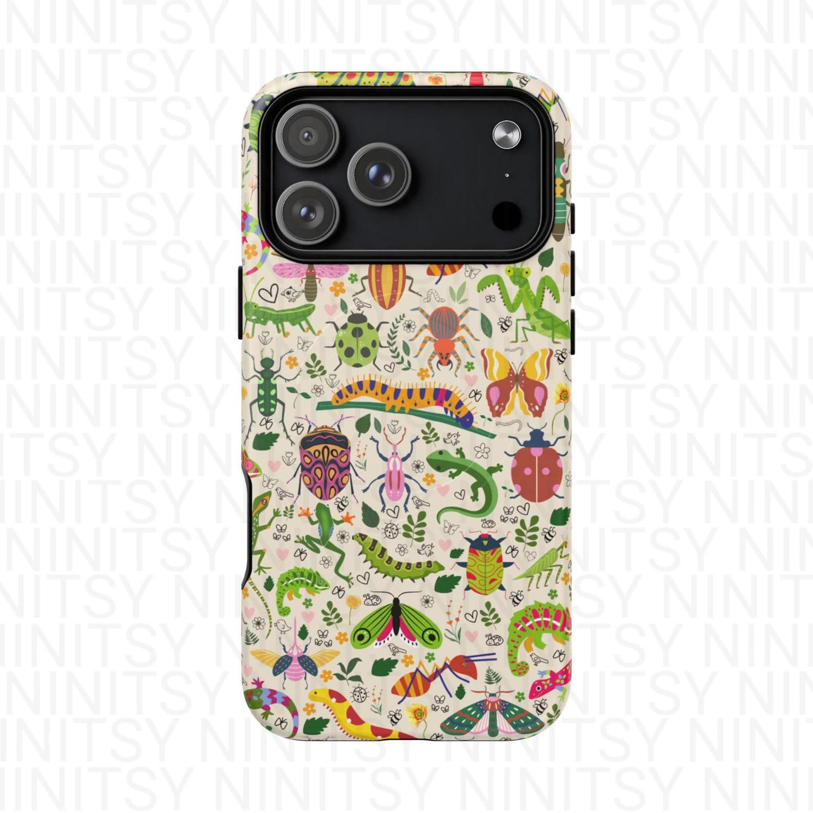 Bug Magnetic iPhone Case Colorful Insect Tough Phone Cases - Etsy