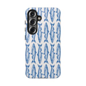 Sardines Pattern Phone Case, Marine Life Cover image 6