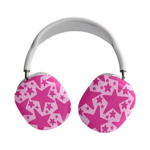 Pink Star AirPods Max Case: Stylische Schutzhülle für Kopfhörer