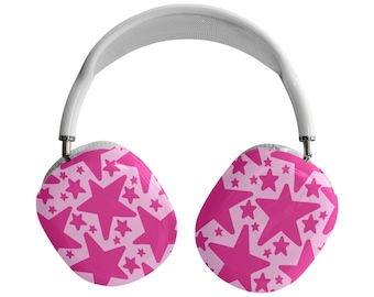 Pink Star AirPods Max Case: Stylish Protective Headphone Cover