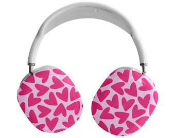 Pink Heart AirPods Max Case, Stylish Headphone Protector