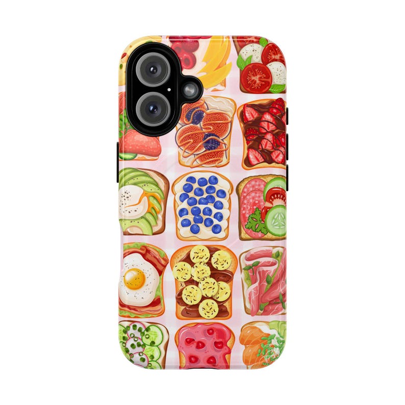 Toast Case Food Magnetic Toast Phone Case - Etsy