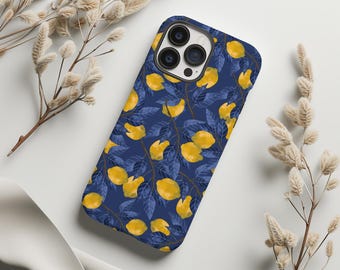 Lemon Fruit Phone Case – Citrus Art, Protective Cover
