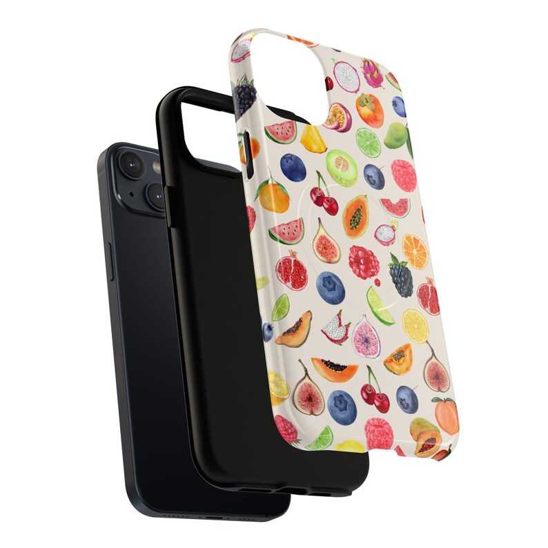 Fruit Pattern MagSafe Compatible Phone Case image 9