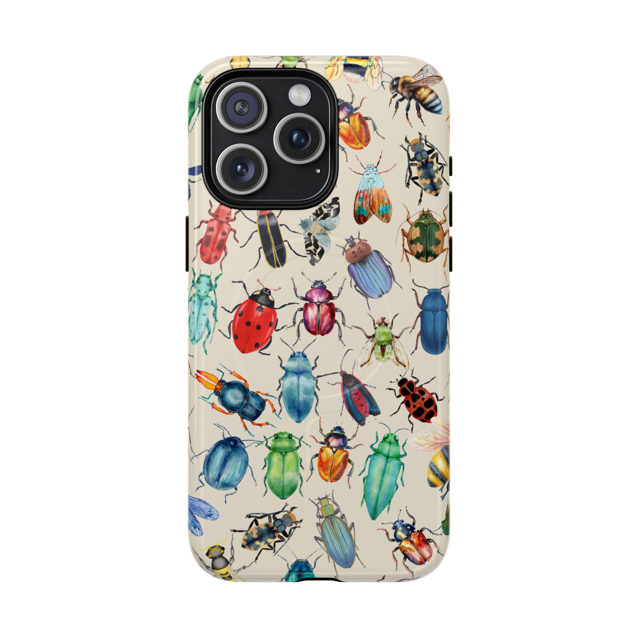 Insect iPhone Case: Entomology Bug Design, Magsafe Compatible - Etsy ...