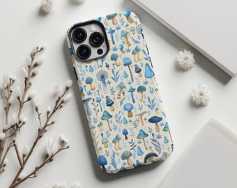 Etui na telefon z grzybami: Cottagecore Fungi iPhone, Samsung, Pixel
