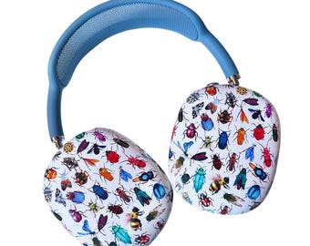 Bug Print AirPod Max Case: Insect Lover Protective Cover