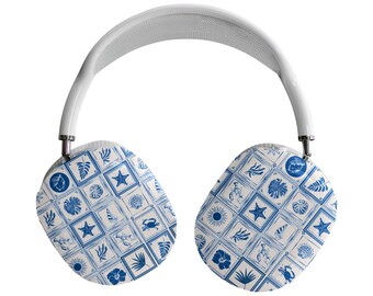 Coastal AirPods Max Case Seashell AirPod Max Cover Beach Vibes Headphone Cover Summer AirPods Max Shell Case Marine Life AirPod Max Cover