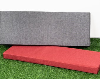Outdoor Waterproof Bench Cushion Custom Cushions with Piping for Seat Pad with Durable Easy Clean Cover of Garden Patio Cushion 3'' Thick