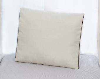 Custom Back Cushion Backrest Cushion Sofa Back Cushion Headboard Cushion Bed Pillow Bolster Pillow Cozy Soft Throw Pillow Bedroom Decor