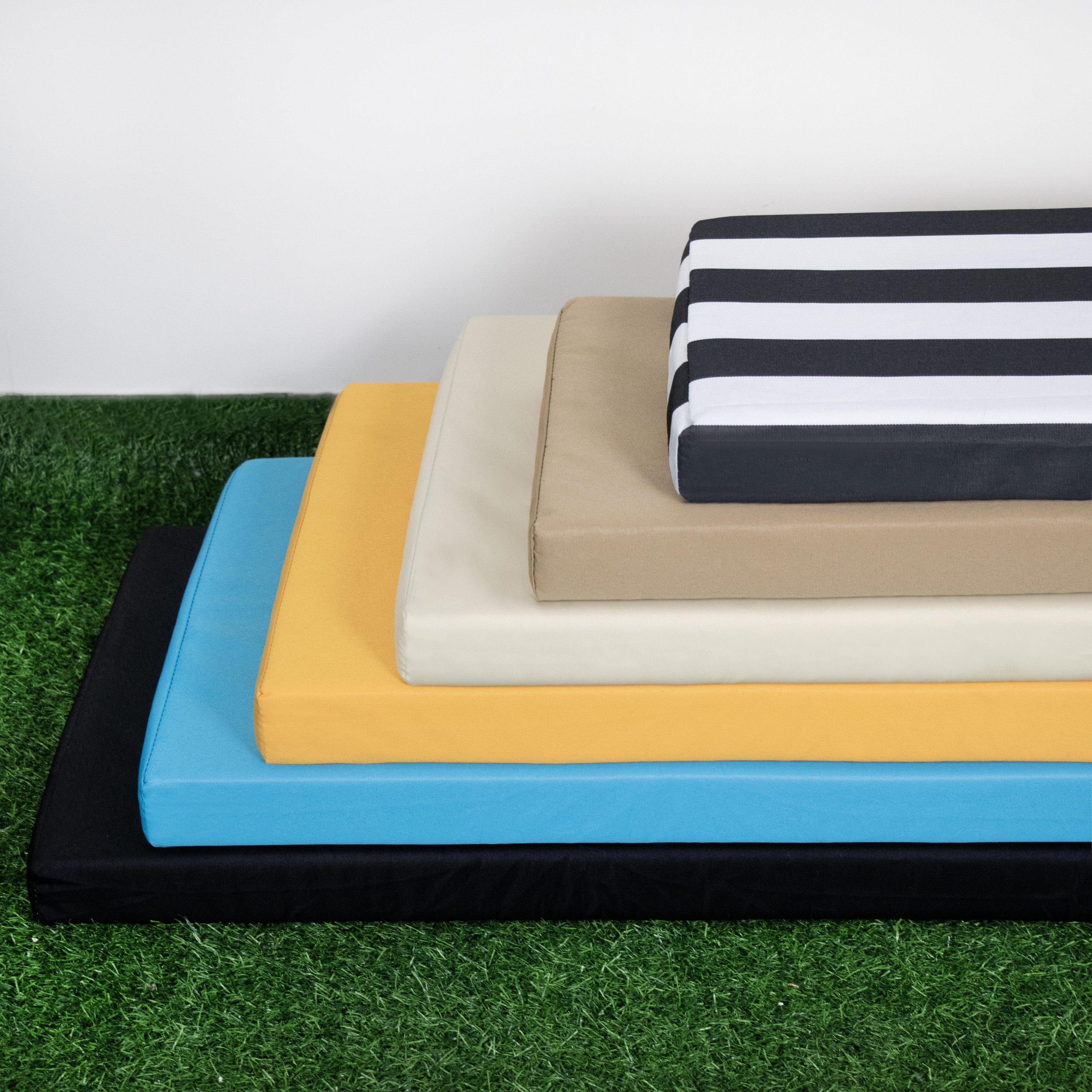 Outdoor Cushions Custom Cushion Bench Cushion Outdoor Chair Cushions Lounge Cushion Outdoor Waterproof Bench Cushion 2‘’ Thick Patio Cushion
