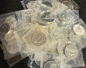 カナダ硬貨 カナダ 25セント | エリザベス2世女王 | レインディア
