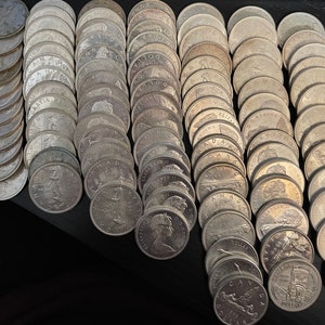 本物の1944年カナダ銀貨50セント（ハーフダラー） - Etsy 日本