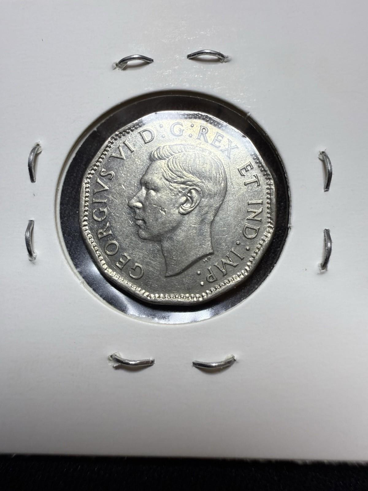 1946年カナダ5セント硬貨 - Etsy 日本