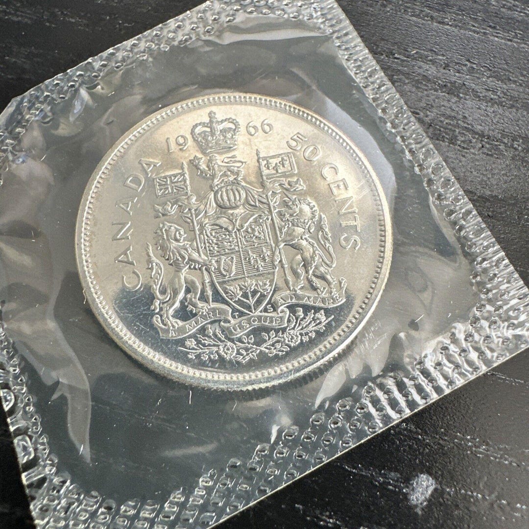プルーフライク) カナダ連邦 コインセット 1966 1966年 カナダ銀貨 1
