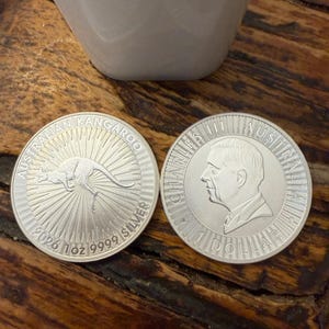 2026 Australia Kangaroo Perth Mint 1oz .9999 Silver Bullion Coin image 1