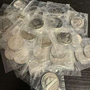 25x 1964 Canada 5 Cent Coins Proof-like PL Uncirculated