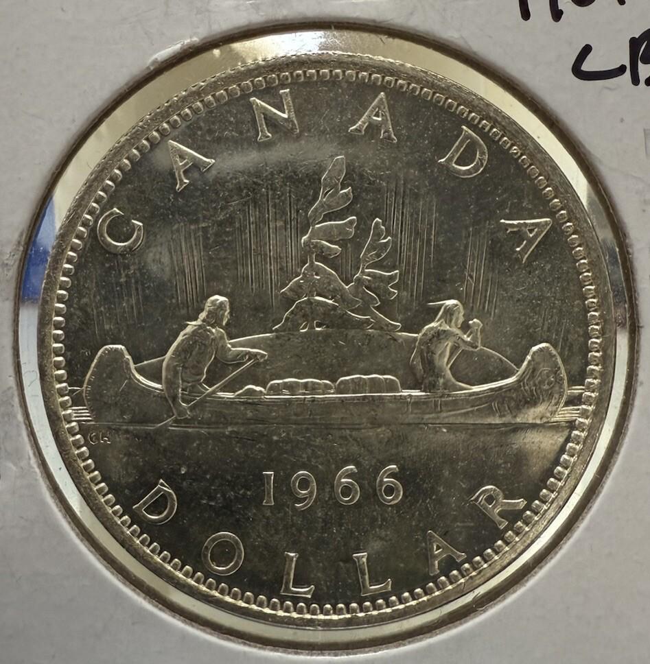 本物の1966年カナダ銀貨（未使用品、80%の状態） - Etsy 日本