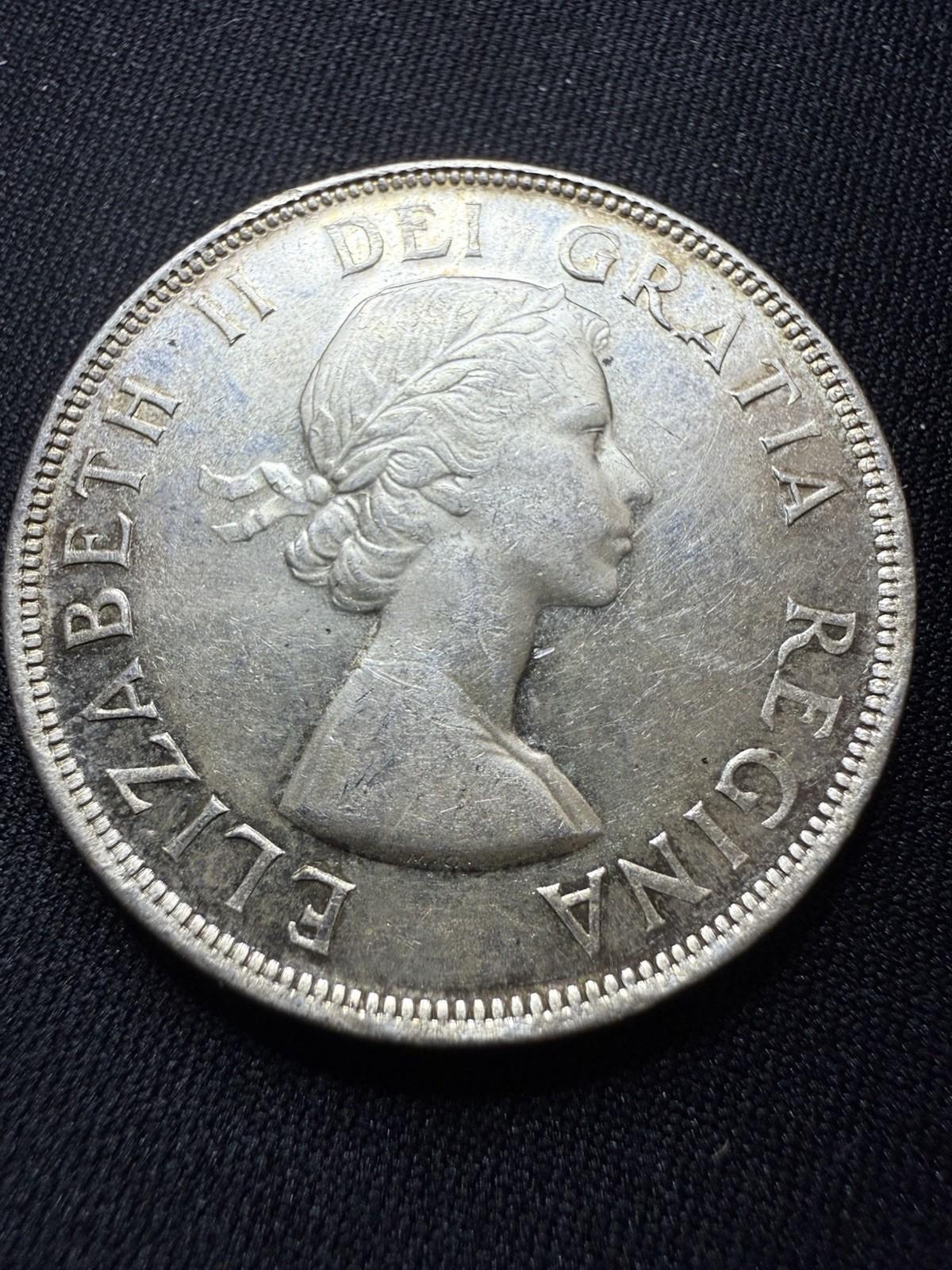 Authentic 1953 Canadian Silver Dollar Coin 80% 1 - Etsy