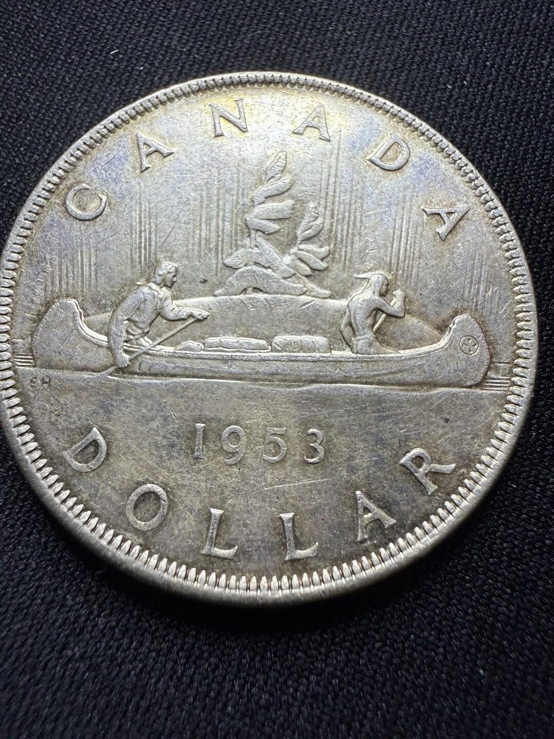 Authentic 1953 Canadian Silver Dollar Coin 80% 1 - Etsy