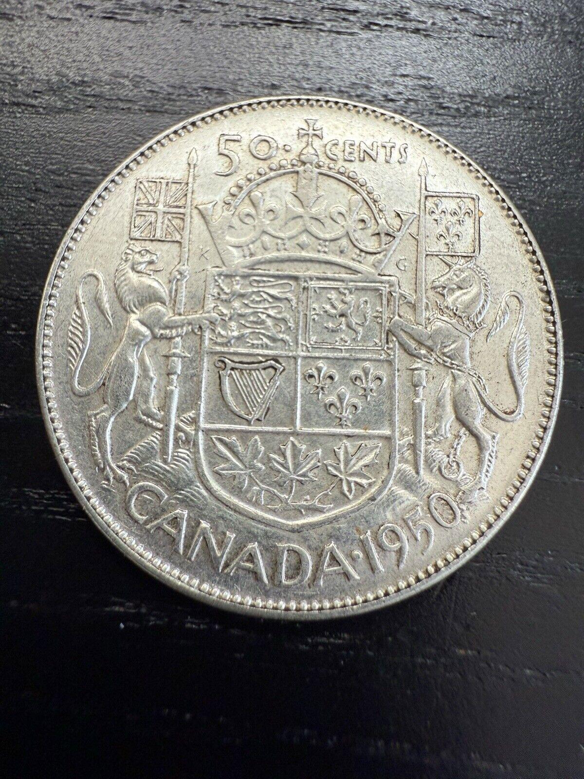 1950 50 cent coin - Etsy 日本