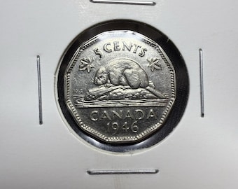 カナダ硬貨 カナダ 5セント | エリザベス2世 | ビーバー | 1963 - 1964