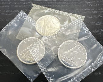 1996年カナダ2ドル硬貨、エリザベス2世女王とシロクマ、ツートンコイン
