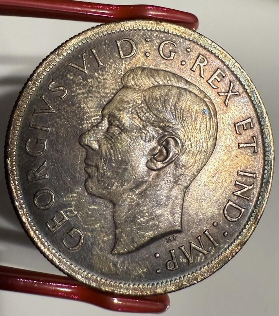 1-70】カナダ ジョージ6世 1939年 1ドル銀貨 外国銭 海外硬貨 コイン