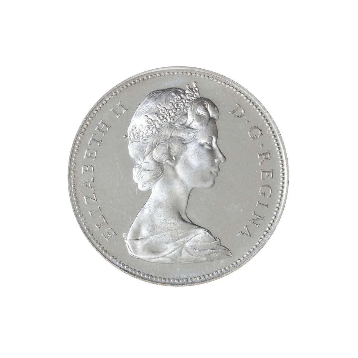 本物の1966年カナダ銀貨（購入1回につき1年間有効） - Etsy 日本
