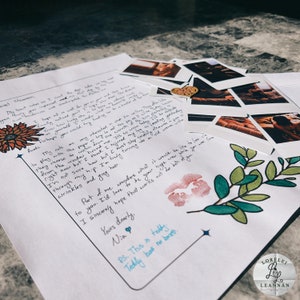 Paquete Vintage Affections: 10 Polaroids y carta manuscrita (stock limitado)