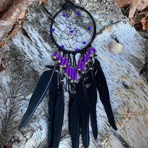 Black & Purple Dreamcatcher