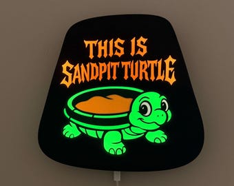 This is Sandpit Turtle Light Box — Bring Me the Horizon Misheard Lyric Meme