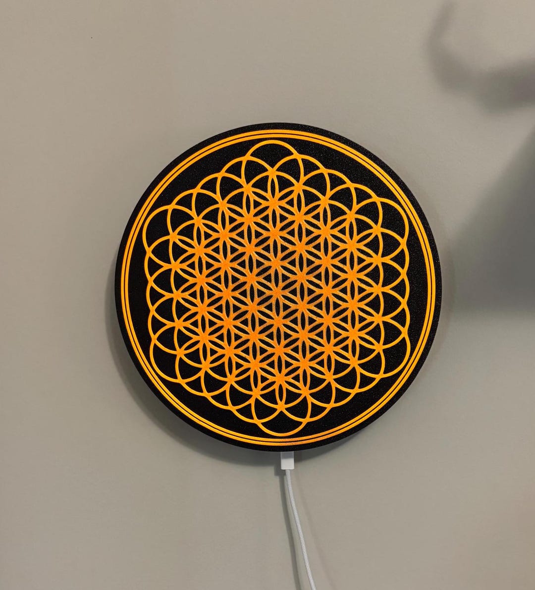 BMTH Sempiternal Light Box: Flower of Life LED Sign - Etsy