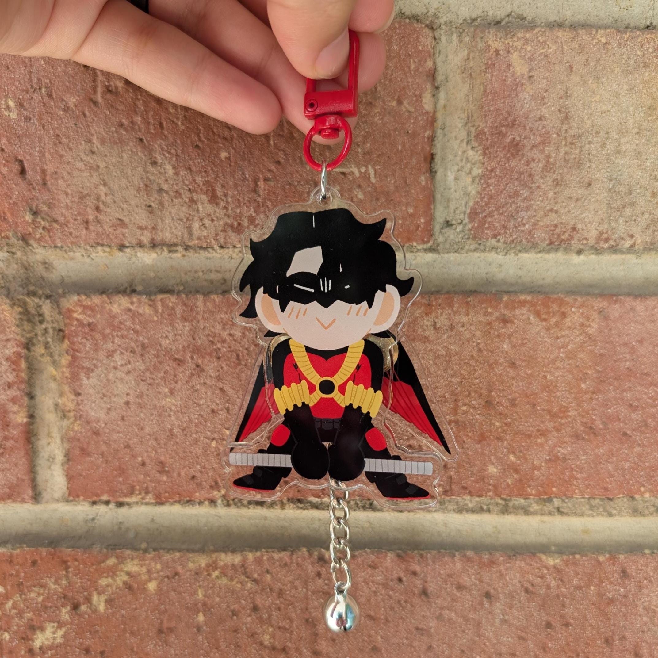 Robin Keychain Dc - Etsy