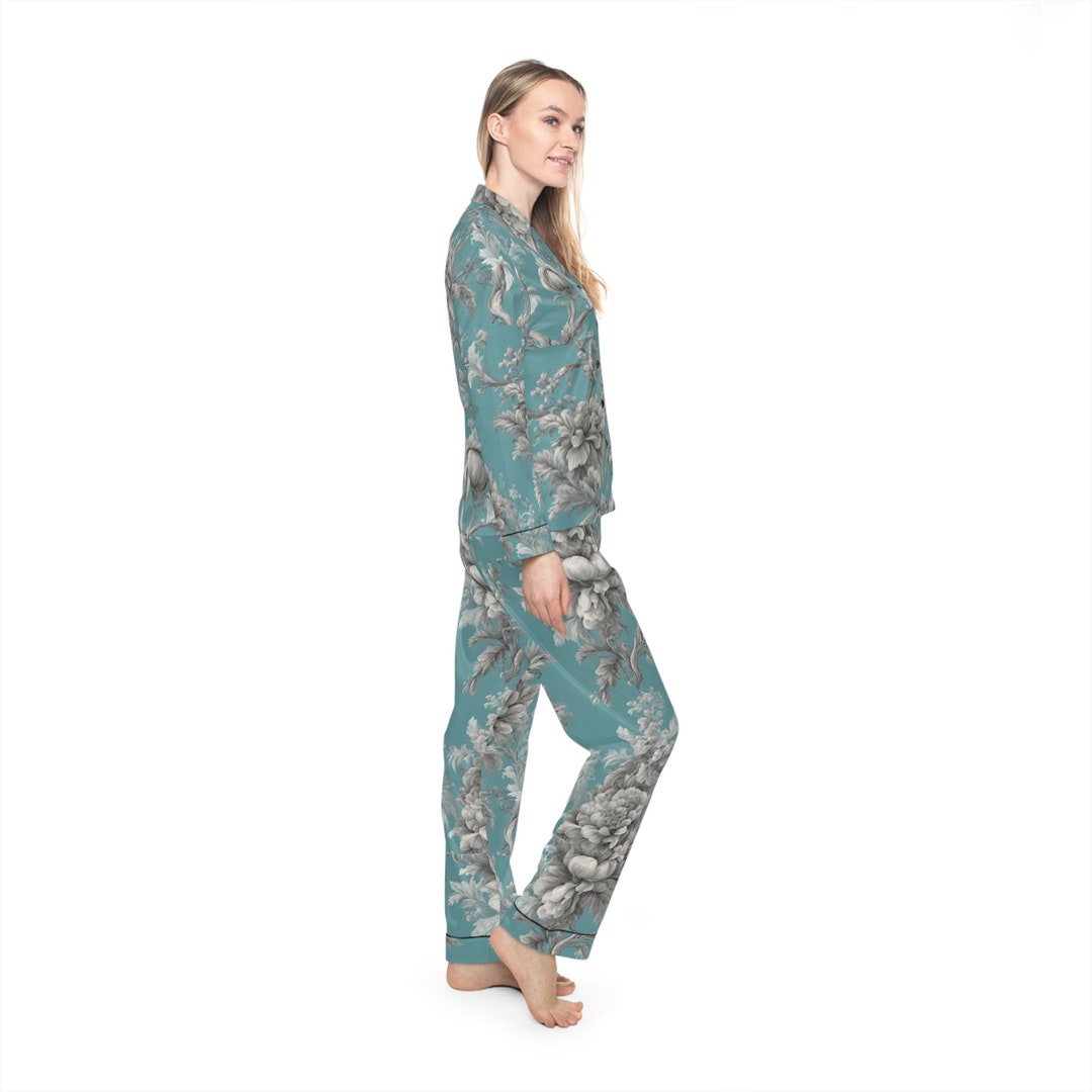 Pink Lone Star Toile Pajamas