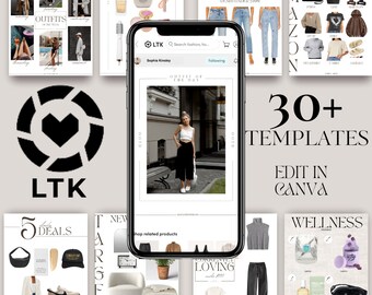 LTK Template 30 Editable LTK Canva Template LTK Top Seller Canva ...