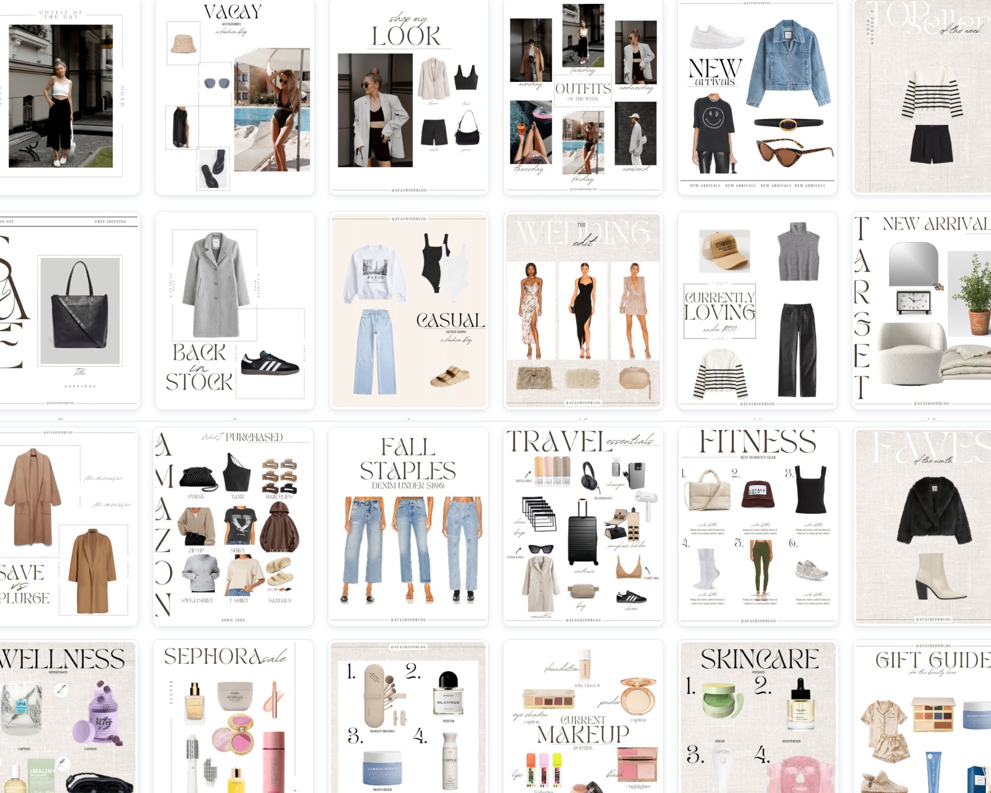 LTK Template 30 Editable LTK Canva Template LTK Top Seller Canva ...