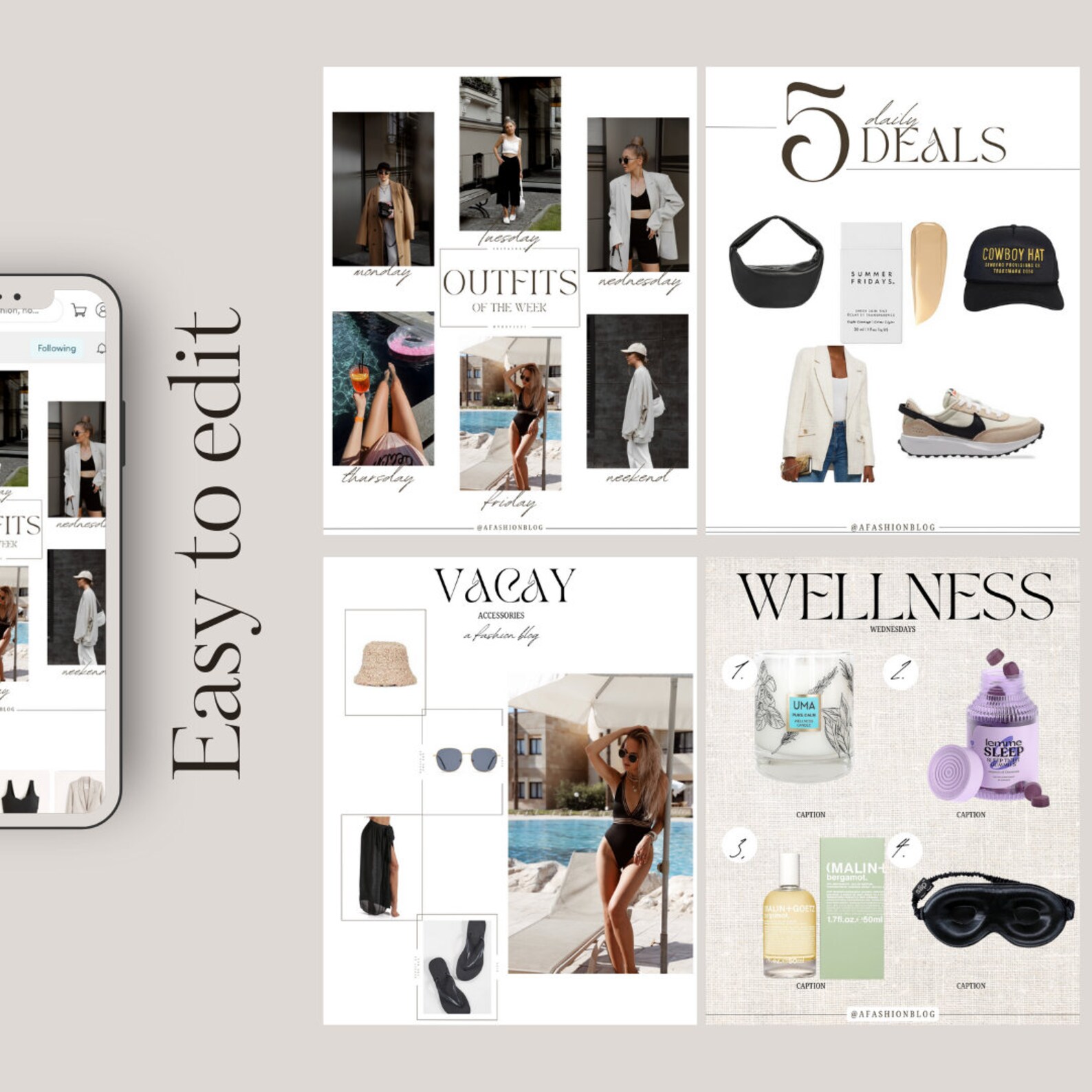LTK Template 30 Editable LTK Canva Template LTK Top Seller Canva ...