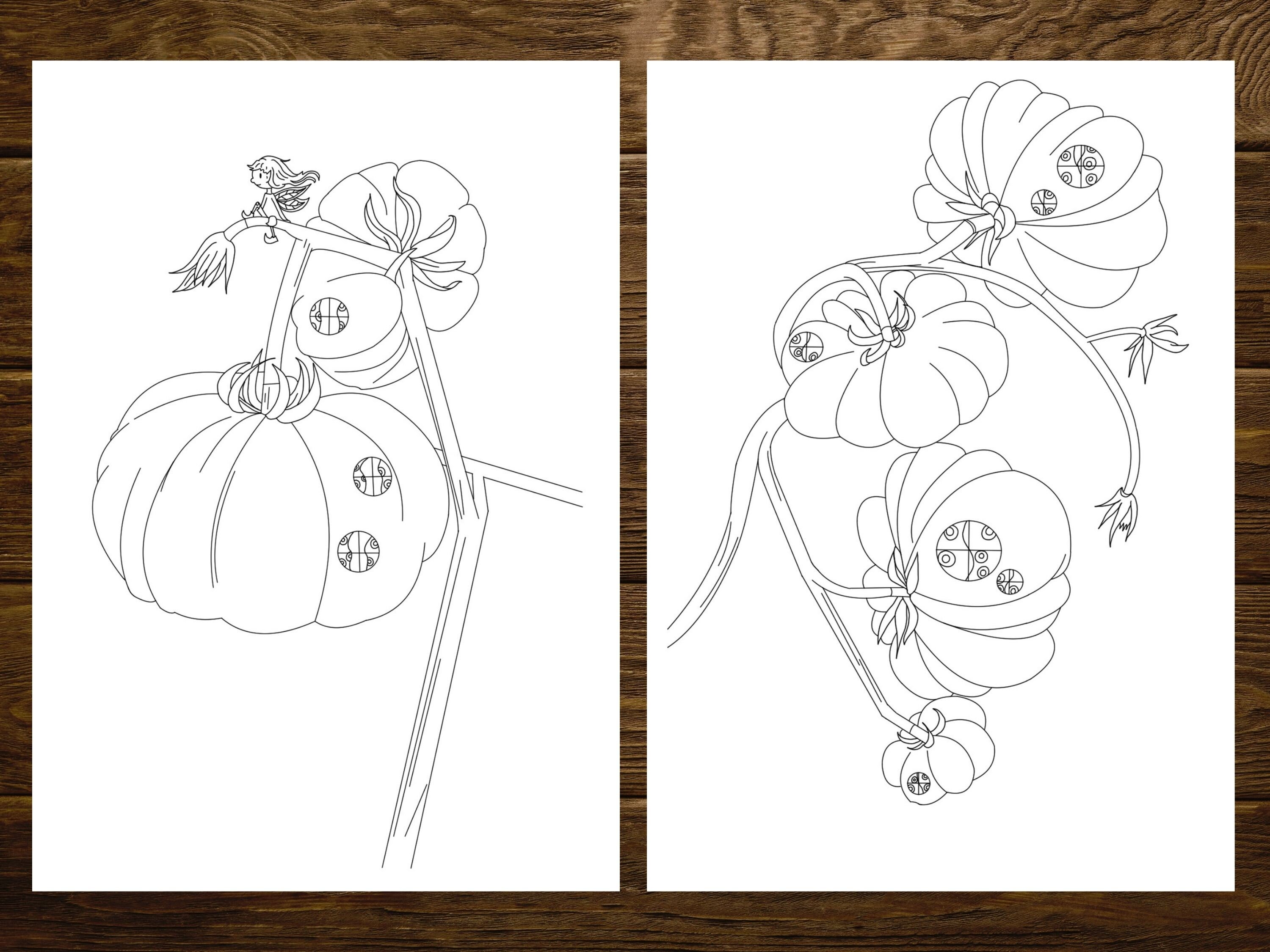 10 Printable PDF Digital Download Tomato Craziness Colouring Pages ...