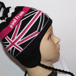 Vintage Authentic Paul Frank “shannon” Knit Helmet Hat  display picture 3