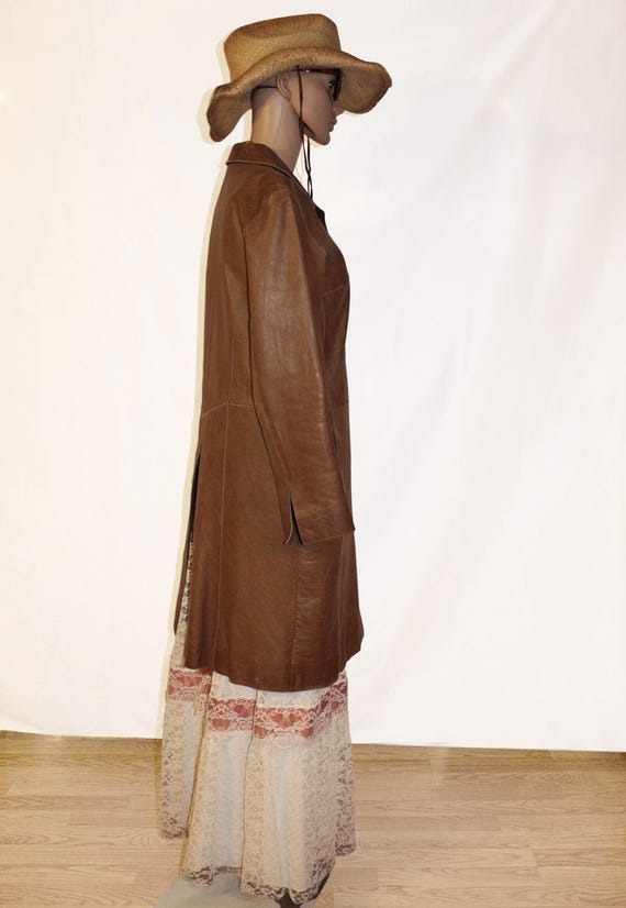 John Carlisle Essentials Fitted Three-Quarter Lea… - image 4