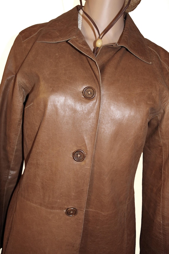 John Carlisle Essentials Fitted Three-Quarter Lea… - image 3