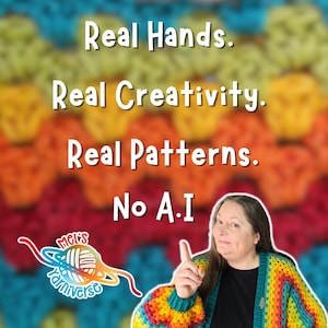 Patrón fácil para tejer a crochet un pañuelo/bandana - ideal para principiantes - descarga digital - solo el patrón imagen 4