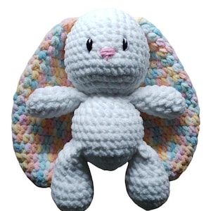 Patrón fácil de amigurumi de conejito de Pascua sin costuras - Solo patrón - Descarga digital