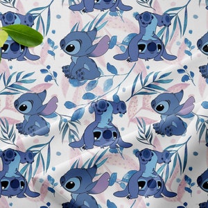 Tessuti con personaggi ispirati agli anime in cotone, jersey, poliestere o french terry 2 al metro Oeko-Tex