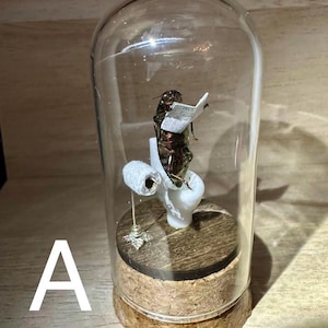 Toilet Time Bug - Bug Cloche