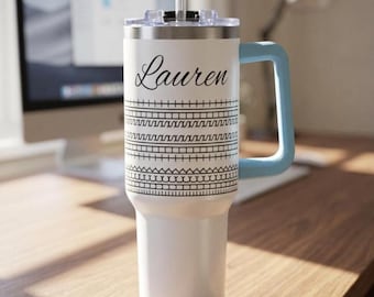 Personalisierter 'Fuck This Shit' 40 Unzen Thermobecher, anpassbare Wasserflasche, Edelstahl