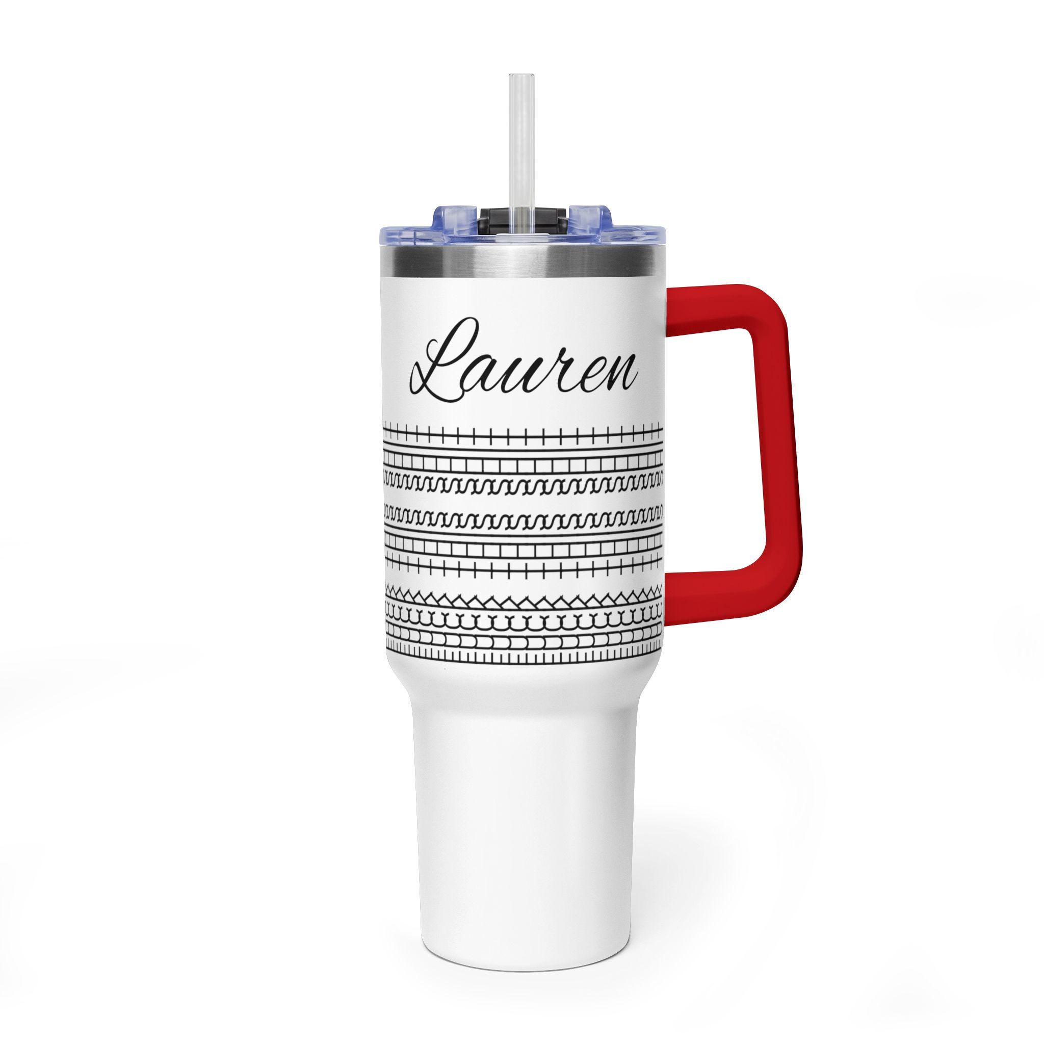 Personalized 'fuck This Shit' 40 Oz Insulated Travel Mug